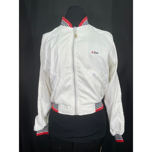 K Classic, K Swiss Vintage, Varsity Jacket, Windbreaker, Youth Large - Picture 1 of 7
